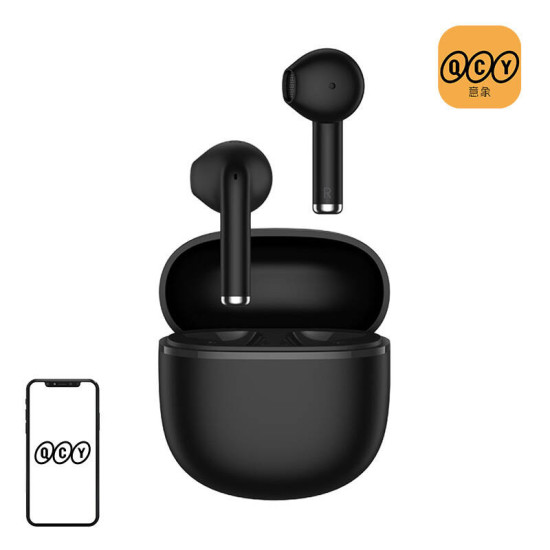 Earphones TWS QCY AilyBuds Lite (black) Earphones TWS QCY AilyBuds Lite (black)