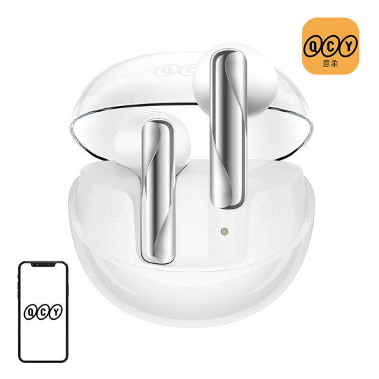 Earphones TWS QCY AilyBuds Clear T32 (white) Earphones TWS QCY AilyBuds Clear T32 (white)