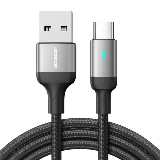 Cable to Micro USB-A / 2.4A / 2m Joyroom S-UM018A10 (black) Cable to Micro USB-A / 2.4A / 2m Joyroom S-UM018A10 (black)