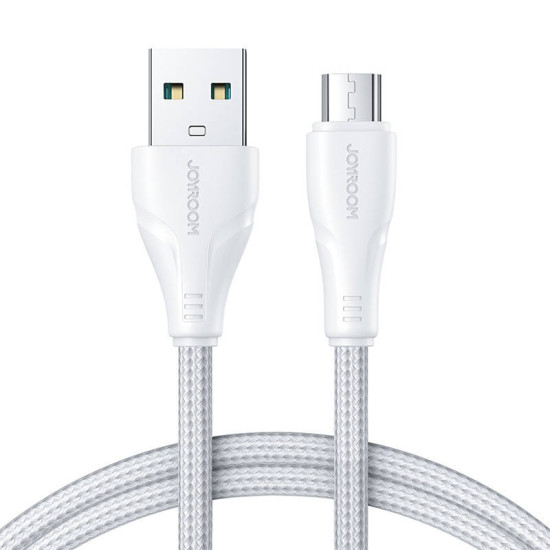 Cable to Micro USB-A / Surpass / 2m Joyroom S-UM018A11 (white) Cable to Micro USB-A / Surpass / 2m Joyroom S-UM018A11 (white)