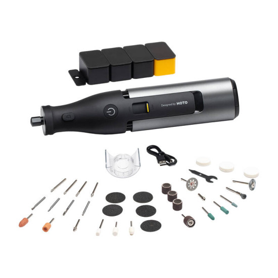 Precision multifunctional rotary tool 12V 36 pcs set HOTO QWLDM002 35000RPM Precision multifunctional rotary tool 12V 36 pcs set HOTO QWLDM002 35000RPM