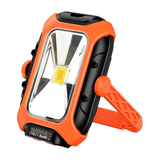 Workshop flashlight with solar panel Superfire GM05 Workshop flashlight with solar panel Superfire GM05