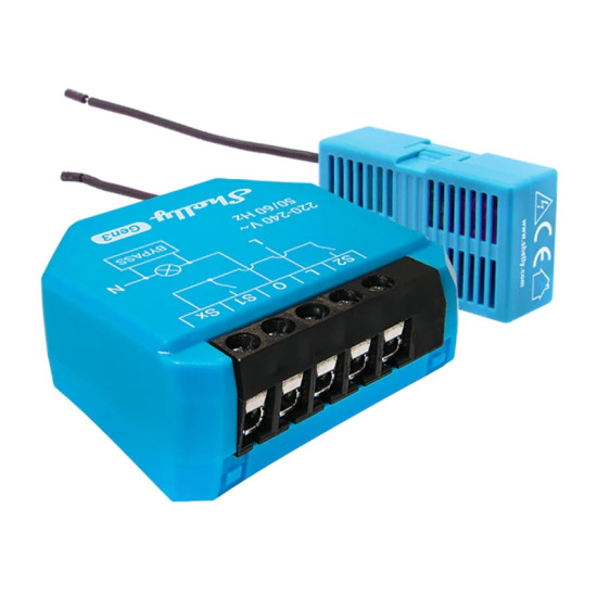 1-channel non-neutral lighting controller Shelly 1L Gen3 WiFi 1-channel non-neutral lighting controller Shelly 1L Gen3 WiFi