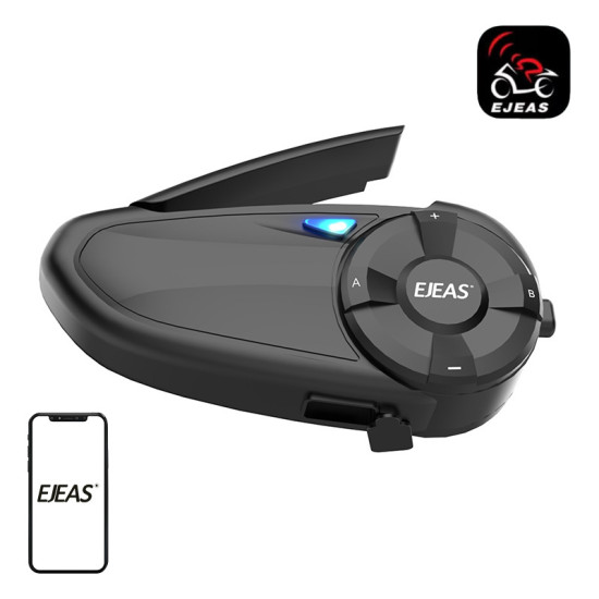 EJEAS Ενδοεπικοινωνία για Κράνος Μηχανής Q7 (Μαύρο) EJEAS Ενδοεπικοινωνία για Κράνος Μηχανής Q7 (Μαύρο)