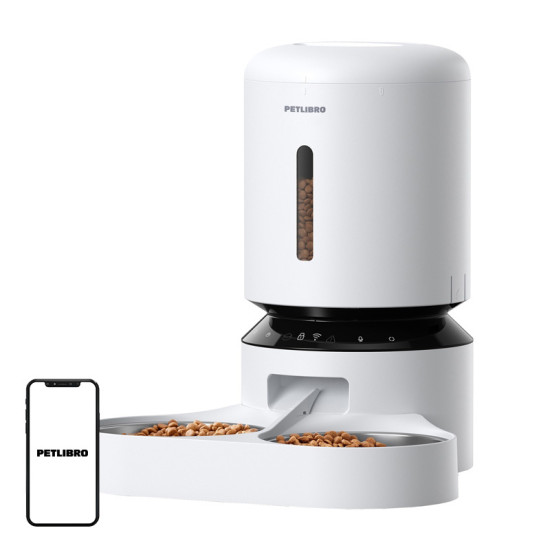 Petlibro Granary Feeder Double Tray, WiFi, 5L (white) Petlibro Granary Feeder Double Tray, WiFi, 5L (white)