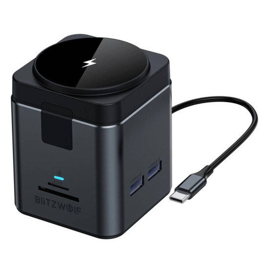 Docking station 9in1 Blitzwolf BW-TH17 + 15W charger Docking station 9in1 Blitzwolf BW-TH17 + 15W charger