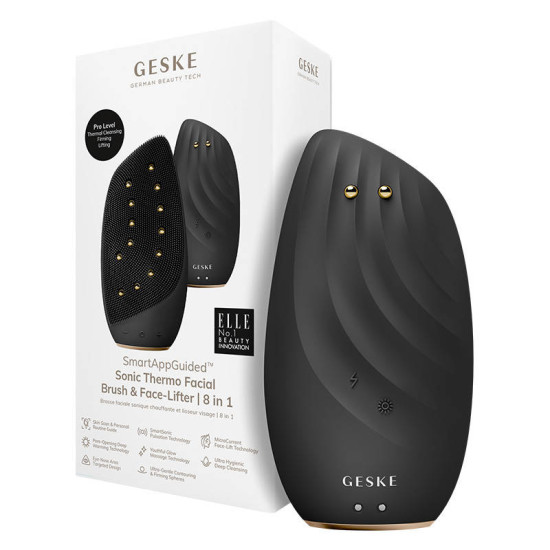 Sonic Thermo Facial Brush & Face-Lifter 8in1 Geske with APP (gray) Sonic Thermo Facial Brush & Face-Lifter 8in1 Geske with APP (gray)