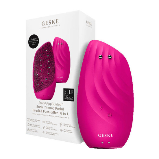 Sonic Thermo Facial Brush & Face-Lifter 8in1 Geske with APP (magenta) Sonic Thermo Facial Brush & Face-Lifter 8in1 Geske with APP (magenta)