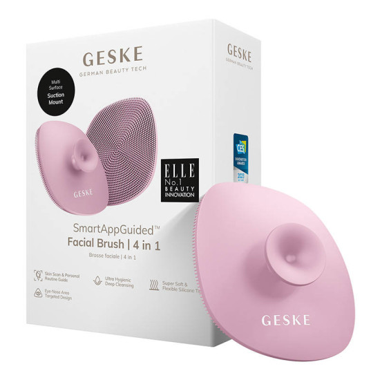 Facial Cleaning Brush 4in1 with Handle Geske with APP (pink) Facial Cleaning Brush 4in1 with Handle Geske with APP (pink)