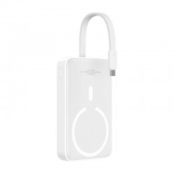 Magnetic Mini PowerBank 10000mAh 30W (white) Bayern Edition