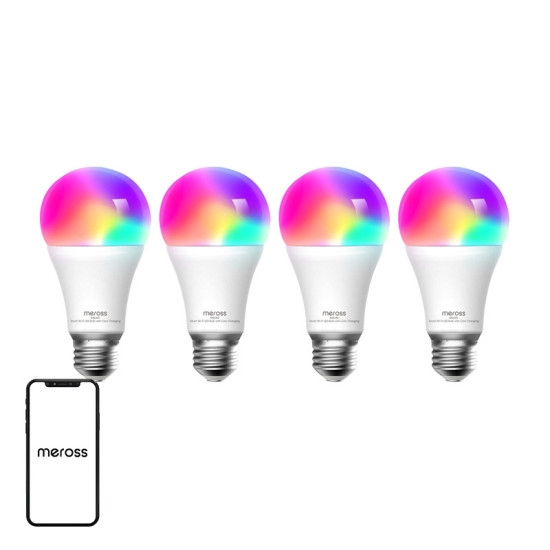 Smart W i-Fi LED Bulb RGBW W 4 Pack Smart W i-Fi LED Bulb RGBW W 4 Pack