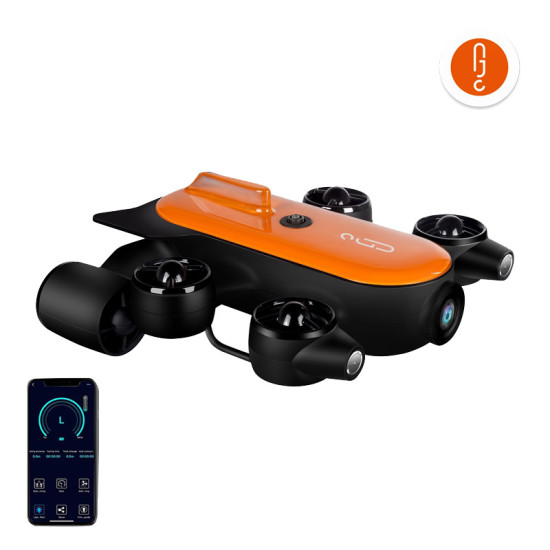 T1 Underwater Drone 200m Orange (APP) T1 Underwater Drone 200m Orange (APP)