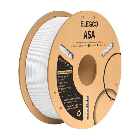 ELEGOO ASA Filament (White) ELEGOO ASA Filament (White)