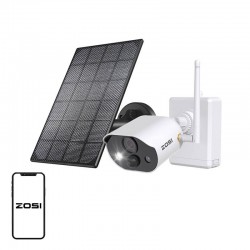 IP Outdoor Camera + Solar Panel ZOSI C306Pro WiFi 3MP IP66