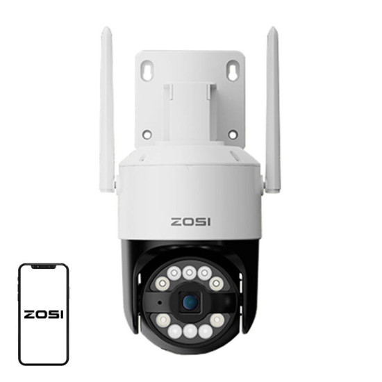 IP Outdoor Camera ZOSI C296 WiFi Pan Tilt 8MP Dual IP66 with 32GB microSD card IP Outdoor Camera ZOSI C296 WiFi Pan Tilt 8MP Dual IP66 with 32GB microSD card