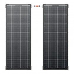 Set 2x EcoFlow 130W photovoltaic panel (rigid construction)