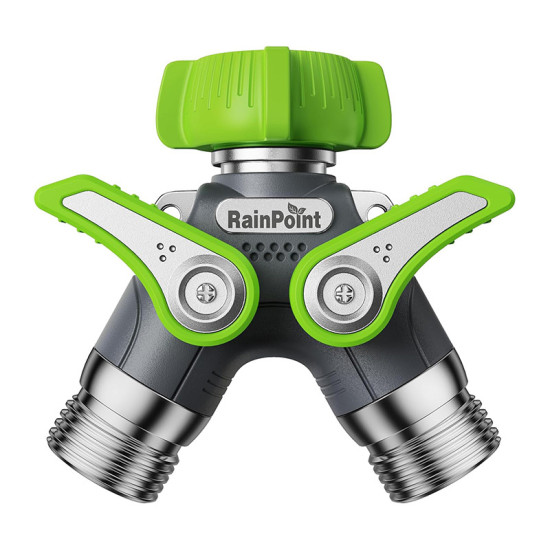 Dual Garden Hose Splitter RainPoint Dual Garden Hose Splitter RainPoint