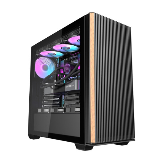 Darkflash DS900WS computer case (black) + 4 fans Darkflash DS900WS computer case (black) + 4 fans
