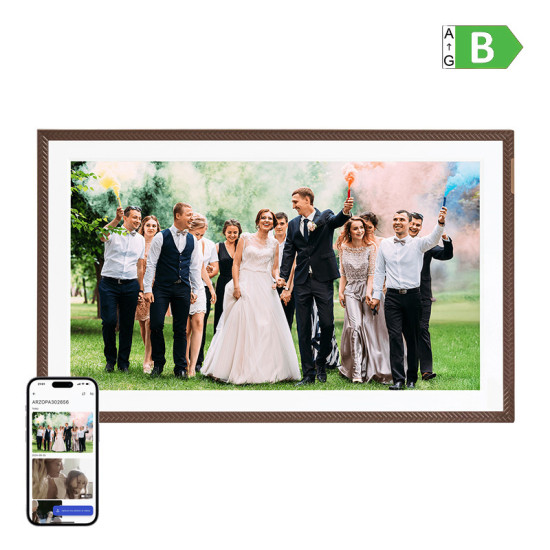 Digital photo frame Arzopa D156 (dark brown) 15.6” Digital photo frame Arzopa D156 (dark brown) 15.6”