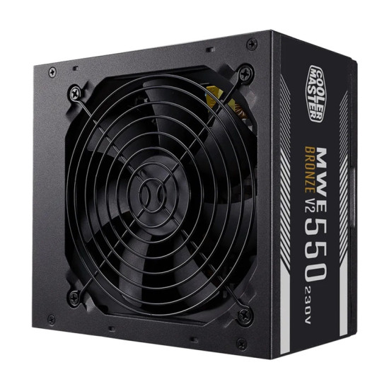 Computer Power Supply Cooler Master MWE BRONZE V2 230V 550W Computer Power Supply Cooler Master MWE BRONZE V2 230V 550W