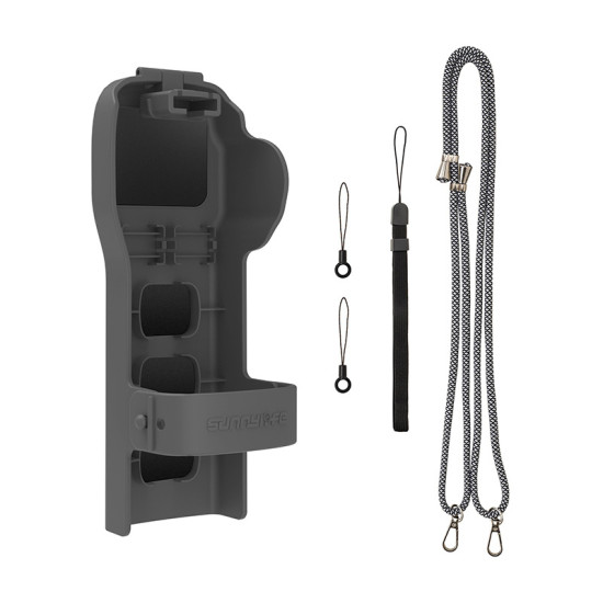 Sunnylife protective case with strap and lanyard for Osmo Pocket (grey) Sunnylife protective case with strap and lanyard for Osmo Pocket (grey)
