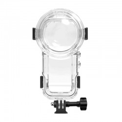 For Insta360 X5 PULUZ 60m Waterproof Sealed Diving Case (Transparent)