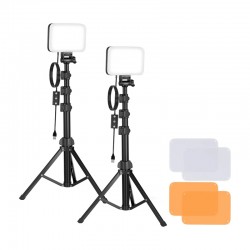 Kit Neewer BP66 two lamps LED + filters + tripods
