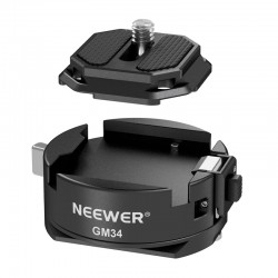 Neewer GM34 quick release and plate Arca-Swiss
