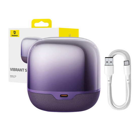 AeQur V2 Wireless Speaker Baseus (Purple) AeQur V2 Wireless Speaker Baseus (Purple)