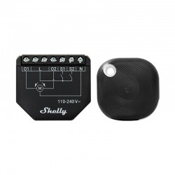 Blind/curtain WiFi controller Shelly Shutter + BLU Button Tough 1