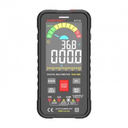 Habotest Ψηφιακό Πολύμετρο Γενικής Χρήσης HT116 True RMS , NCV (Μαύρο)
