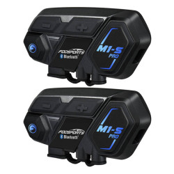 Headset intercom Fodsports M1-S Pro 2 pack (black)