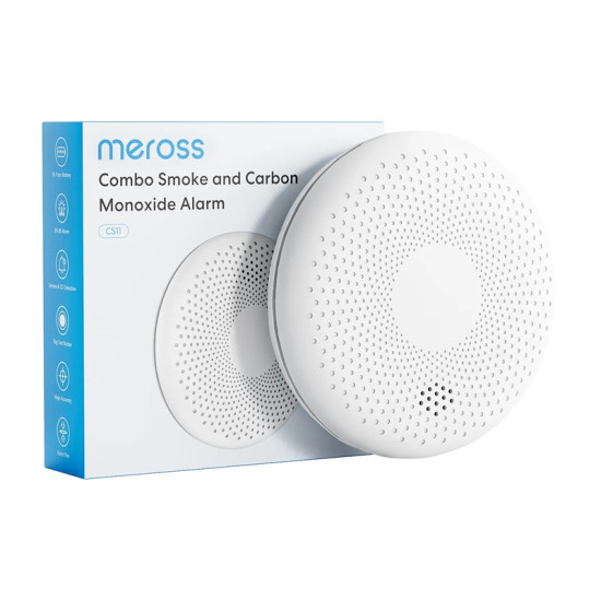 Combo Smoke and Carbon Monoxide Alarm Meross CS11-EU