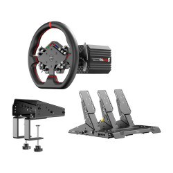 Gaming Set PXN VD4 Bundle F – VD4 Base + WAS Wheel + PD HM Gen2 Dual Pedals