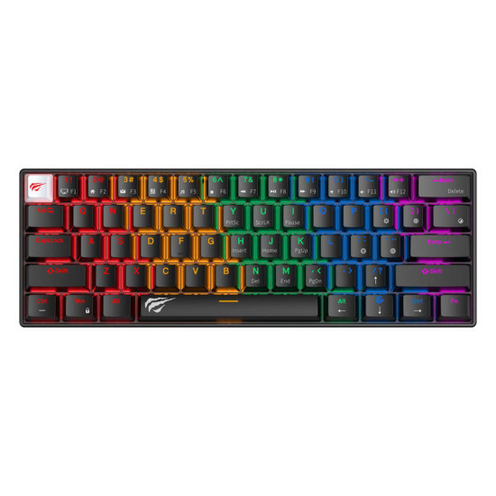 Wired mechanical gaming keyboard RGB Havit KB903L (black) Wired mechanical gaming keyboard RGB Havit KB903L (black)