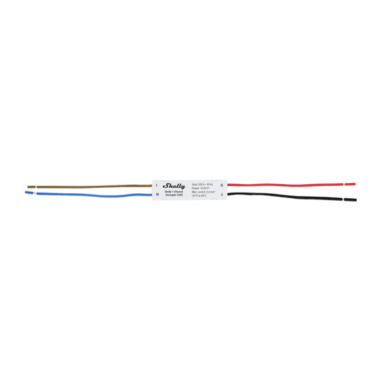 Shelly 1-Channel Decoupler 230V Shelly 1-Channel Decoupler 230V