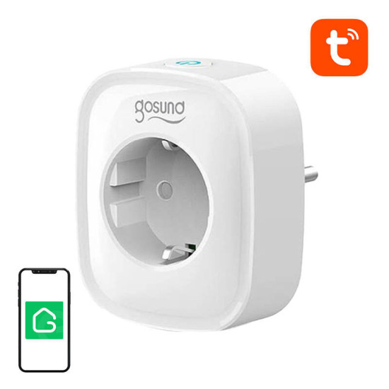 Gosund Έξυπνη Εξωτερική Πρίζα WiFi SP1 E/F-Unischuko Tuya (Λευκό) Gosund Έξυπνη Εξωτερική Πρίζα WiFi SP1 E/F-Unischuko Tuya (Λευκό)