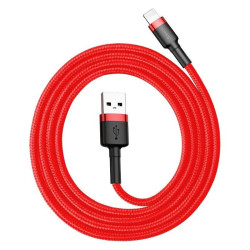 Baseus Καλώδιο USB σε Lightning Cafule 2A 3m (Κόκκινο)