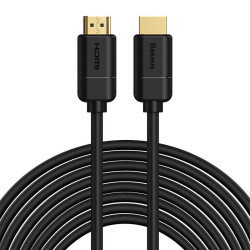Baseus Καλώδιο 2xHDMI 2.0 4K 60Hz, 3D, HDR, 18Gbps, 8m (Μαύρο)