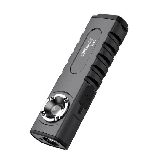 Multifunction Flashlight SuperFire G20, 470lm, USB Multifunction Flashlight SuperFire G20, 470lm, USB