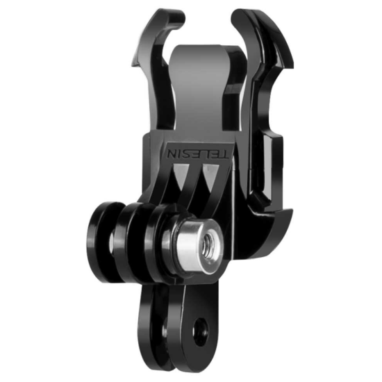 Dual Mount Telesin J-Hook for sports cameras (GP-MTB-T02-BK) Dual Mount Telesin J-Hook for sports cameras (GP-MTB-T02-BK)
