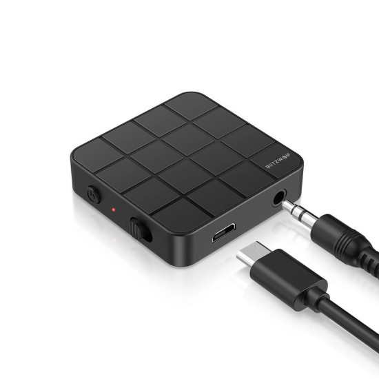 BlitzWolf Πομπός/δέκτης BW-BL2 Bluetooth 5.0 (Μαύρο) BlitzWolf Πομπός/δέκτης BW-BL2 Bluetooth 5.0 (Μαύρο)