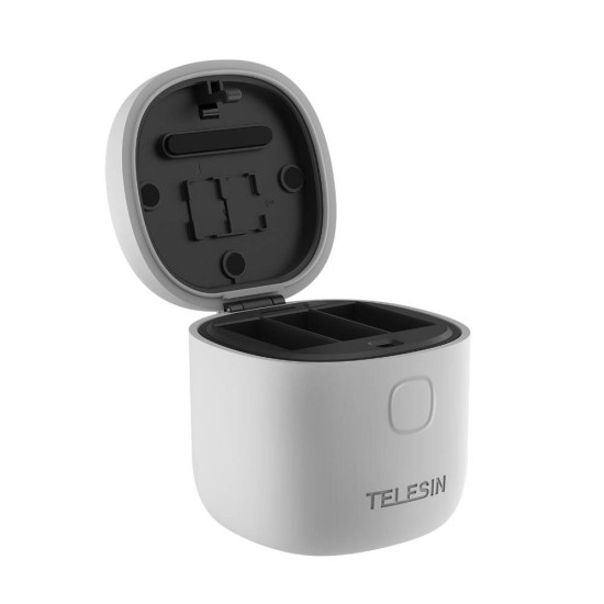 3-slot waterproof charger Allin box Telesin for GoPro Hero 12 / Hero 11 / Hero 10 / Hero 9 3-slot waterproof charger Allin box Telesin for GoPro Hero 12 / Hero 11 / Hero 10 / Hero 9