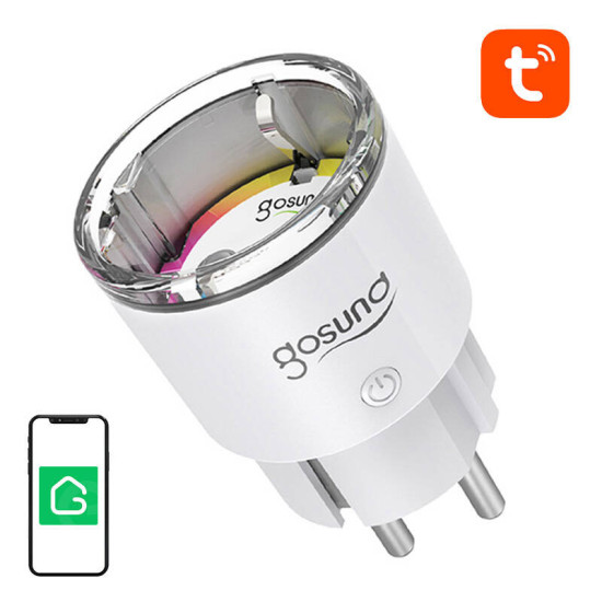 Gosund Έξυπνη Πρίζα WiFi EP2 Tuya 10A (Λευκό) Gosund Έξυπνη Πρίζα WiFi EP2 Tuya 10A (Λευκό)