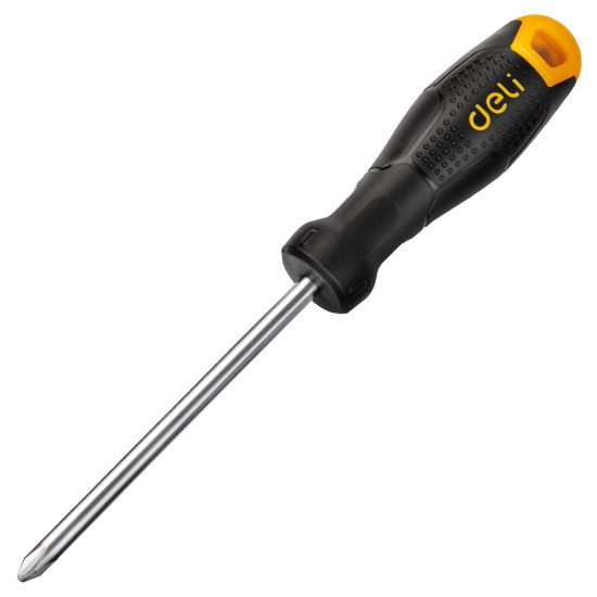 Philips Screwdriver PH2x150mm Deli Tools EDL626150 (black) Philips Screwdriver PH2x150mm Deli Tools EDL626150 (black)