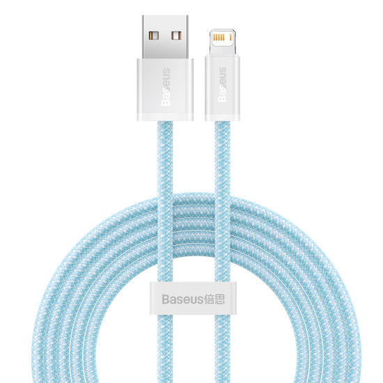 Baseus Καλώδιο USB σε Lightning Dynamic Series, 2.4A, 2m (Γαλάζιο) Baseus Καλώδιο USB σε Lightning Dynamic Series, 2.4A, 2m (Γαλάζιο)
