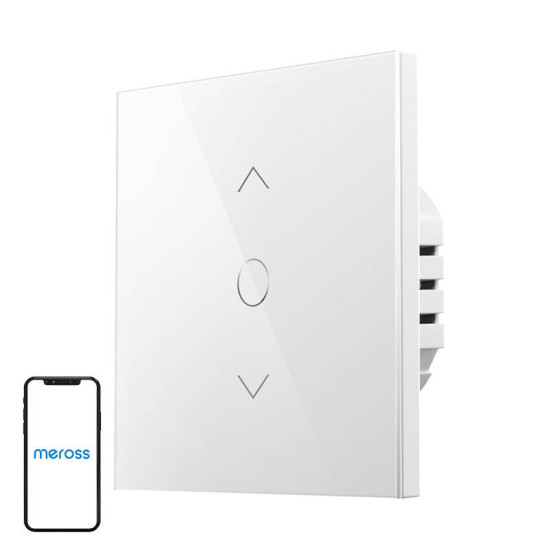 Meross Έξυπνος Διακόπτης Ρολού WiFi MRS100HK (EU) με Χρονόμετρο (HomeKit) (Λευκό) Meross Έξυπνος Διακόπτης Ρολού WiFi MRS100HK (EU) με Χρονόμετρο (HomeKit) (Λευκό)