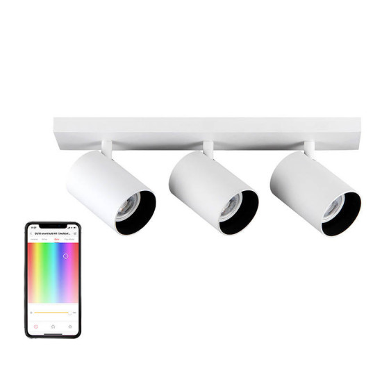 Yeelight Σποτ Οροφής Spotlight YLDDL-0085 Τριπλό (Λευκό) Yeelight Σποτ Οροφής Spotlight YLDDL-0085 Τριπλό (Λευκό)