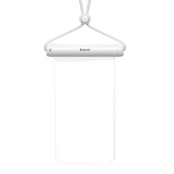 Baseus Αδιάβροχη Θήκη για Smartphone Cylinder Slide-Cover (Λευκό)