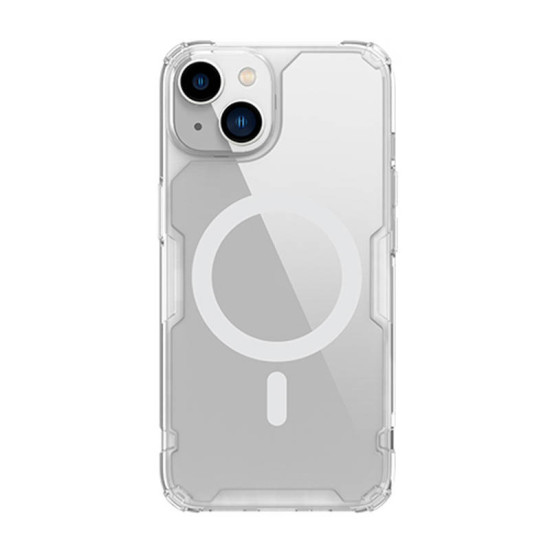 Magnetic Case Nillkin Nature TPU Pro for Apple iPhone 14 Plus (White) Magnetic Case Nillkin Nature TPU Pro for Apple iPhone 14 Plus (White)